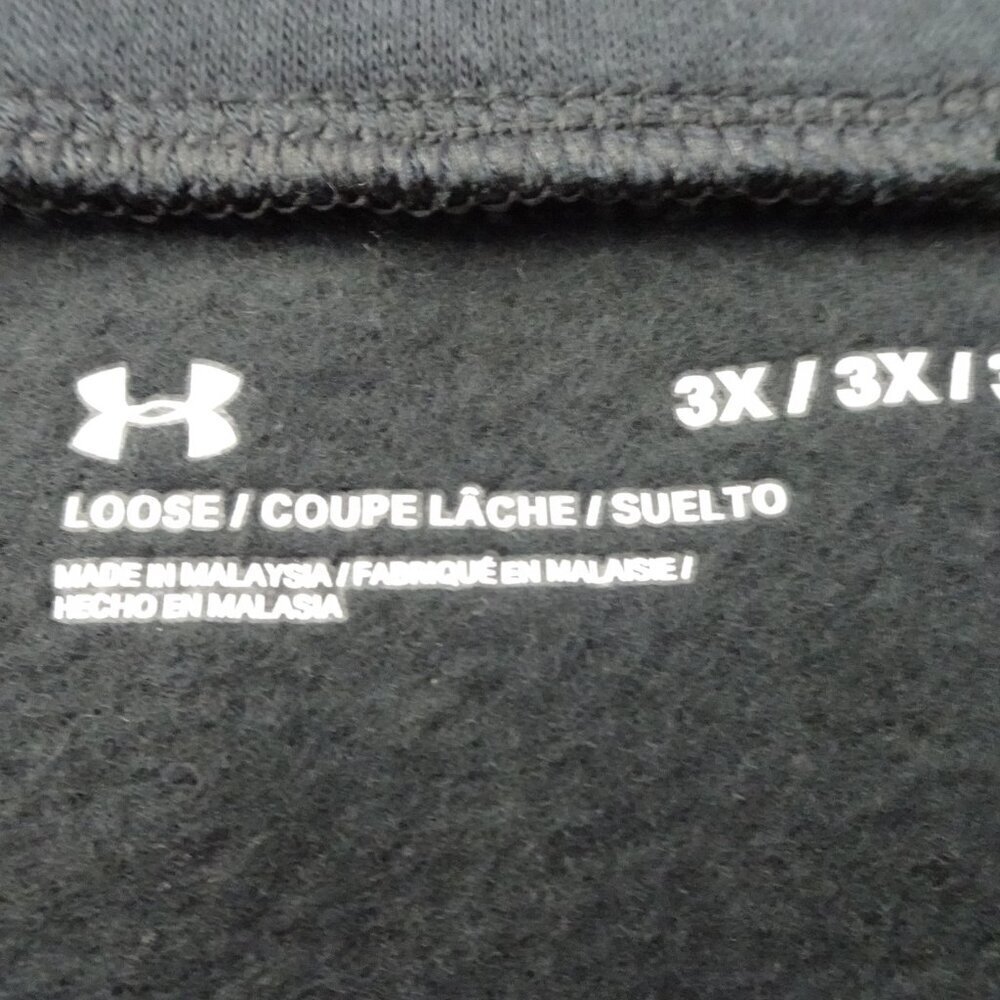 Under Armour Fleece Joggers Women's Size 3X Black Activewear Sweatpants - Picture 7 of 10